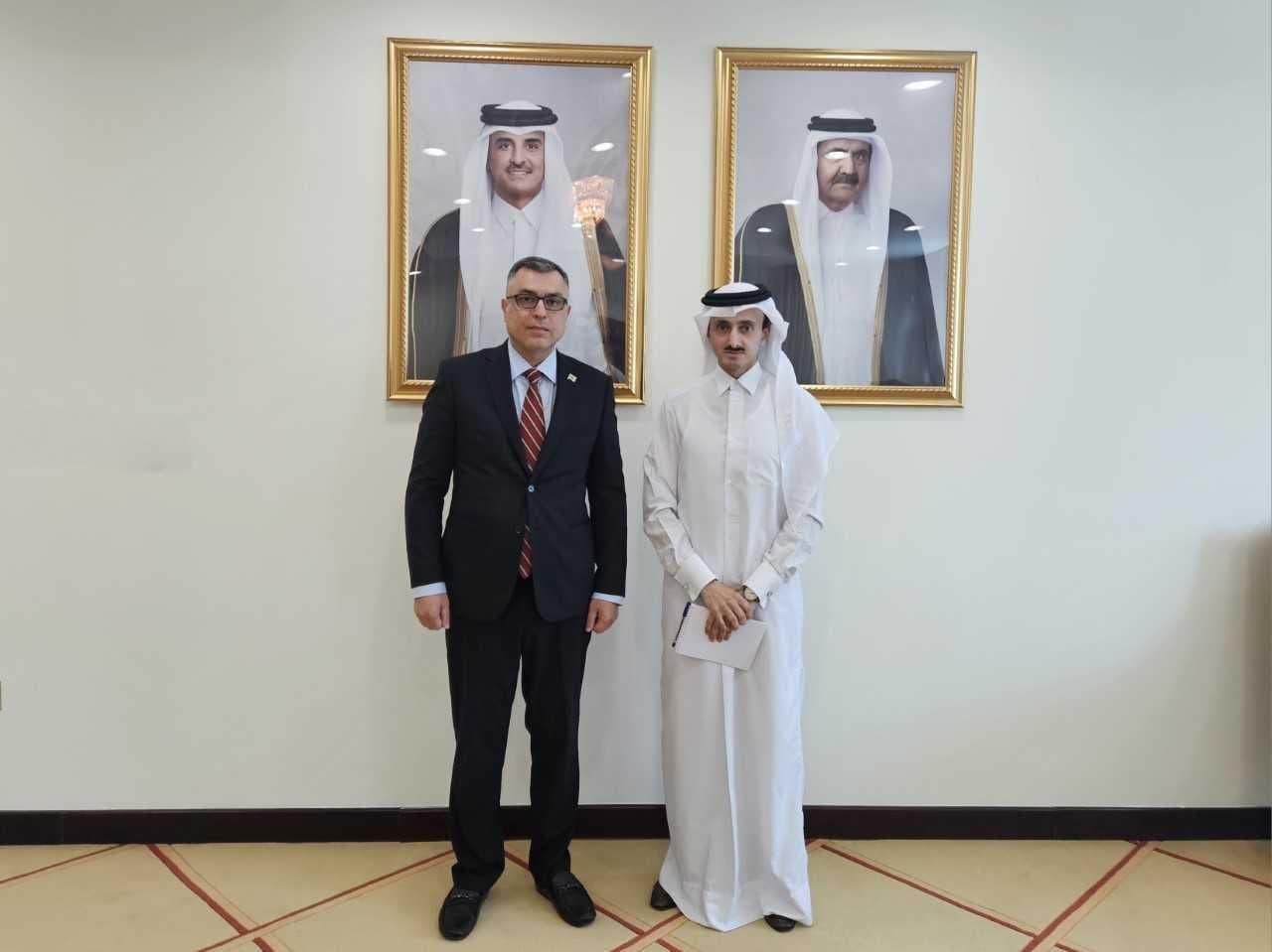 MEETING AT THE MINISTRY OF FOREIGN AFFAIRS OF THE STATE OF QATAR