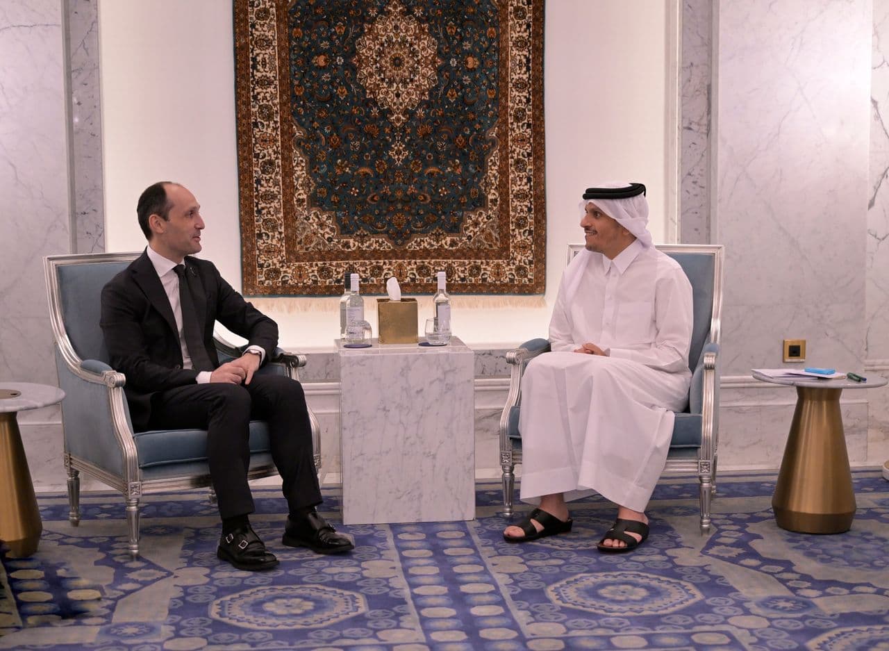 Meeting with the Prime Minister and Minister of Foreign Affairs  Sheikh Mohammed bin Abdulrahman bin Jassim Al Thani
